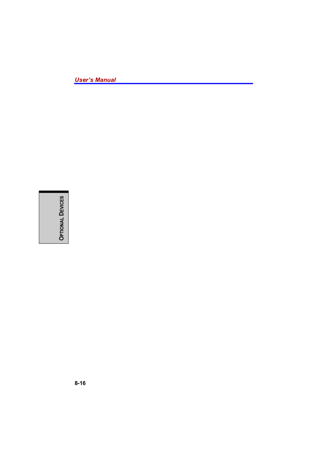 Toshiba A100 user manual User’s Manual 