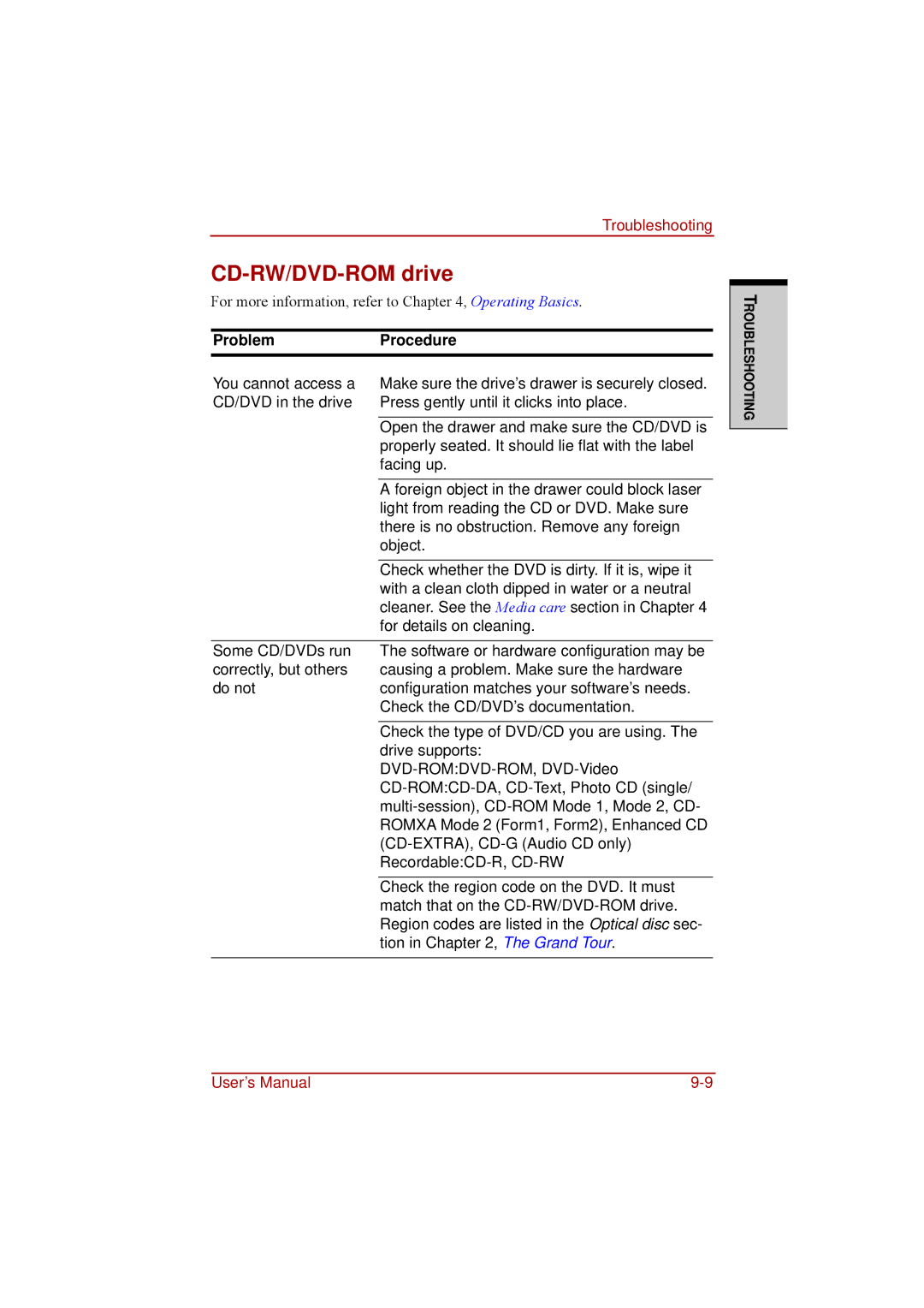 Toshiba a210 user manual For more information, refer to , Operating Basics 