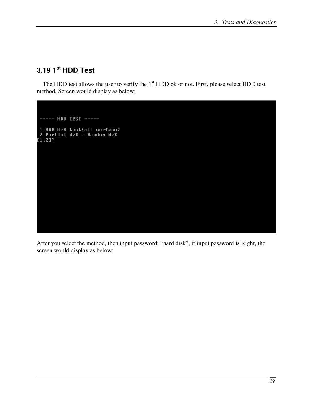 Toshiba A350 manual 19 1st HDD Test 