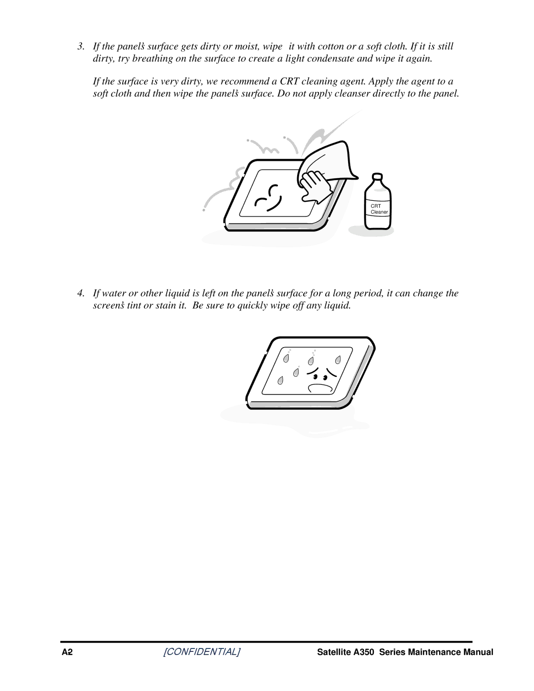 Toshiba manual Satellite A350 Series Maintenance Manual 