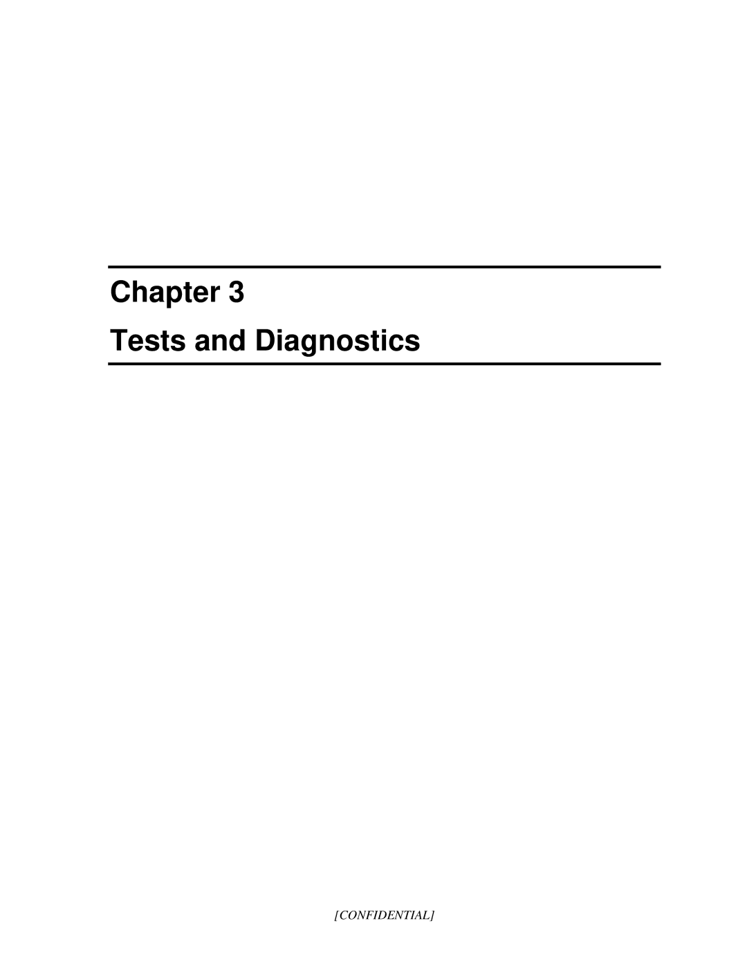 Toshiba A3X manual Chapter Tests and Diagnostics 