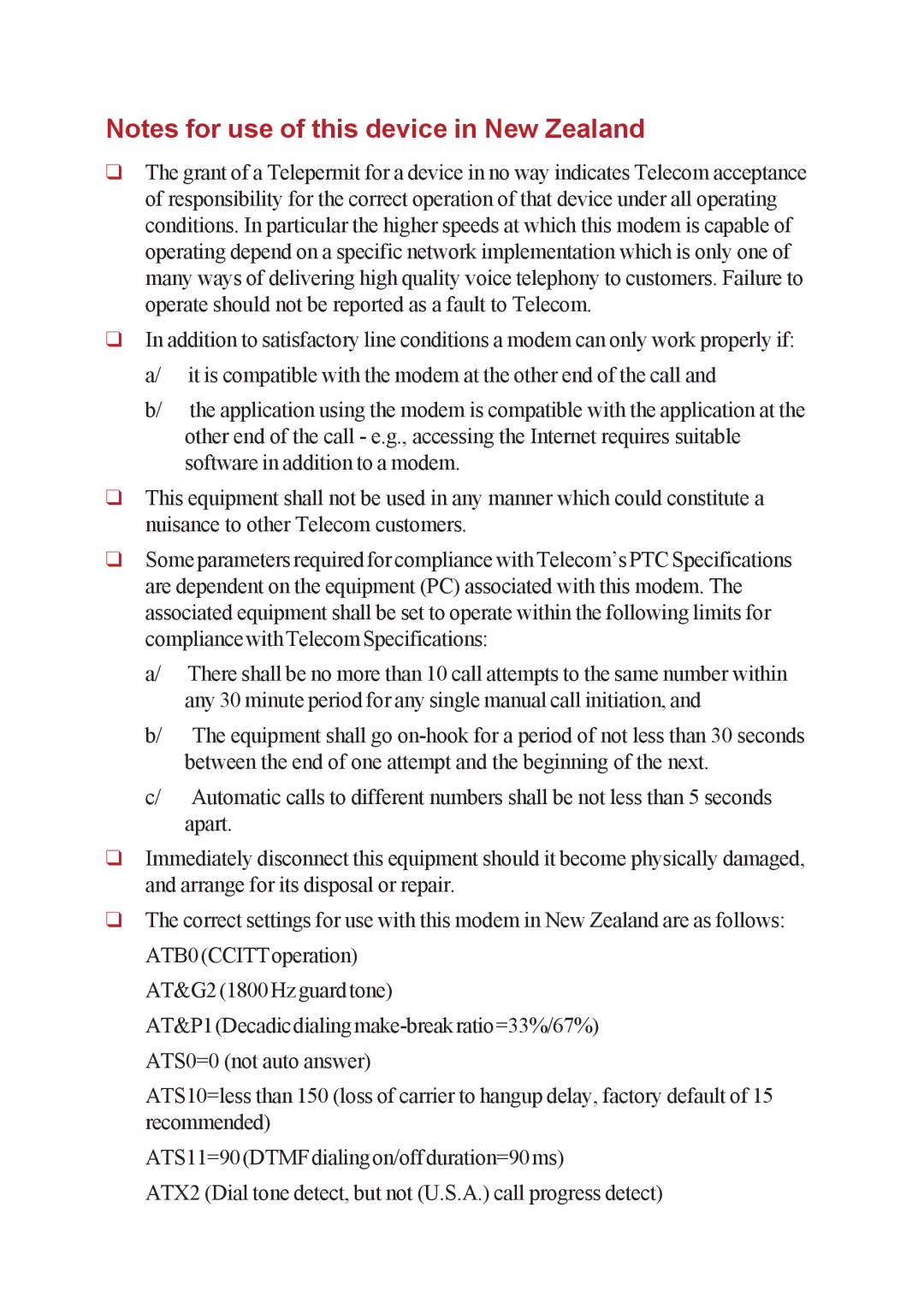 Toshiba A40 Series manual Software in addition to a modem 