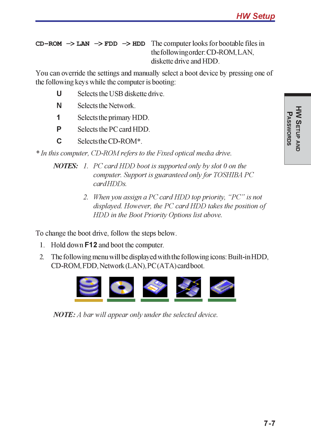 Toshiba A40 Series manual HW Setup 