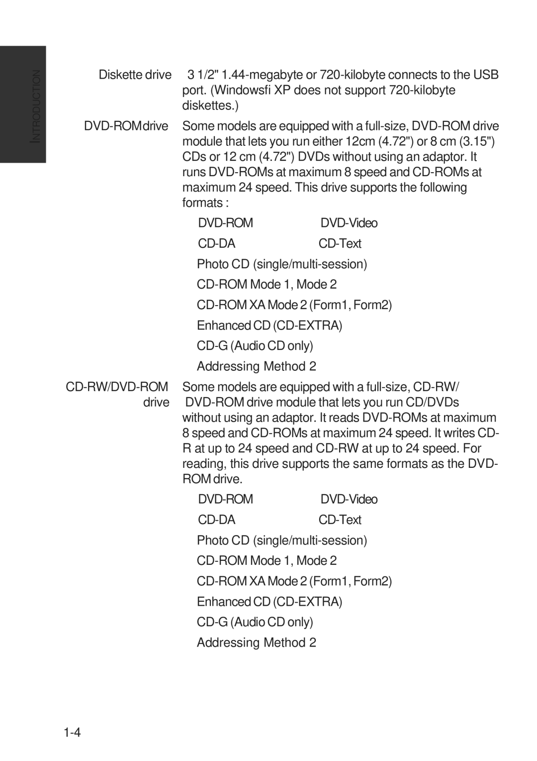 Toshiba A60 user manual Dvd-Rom 