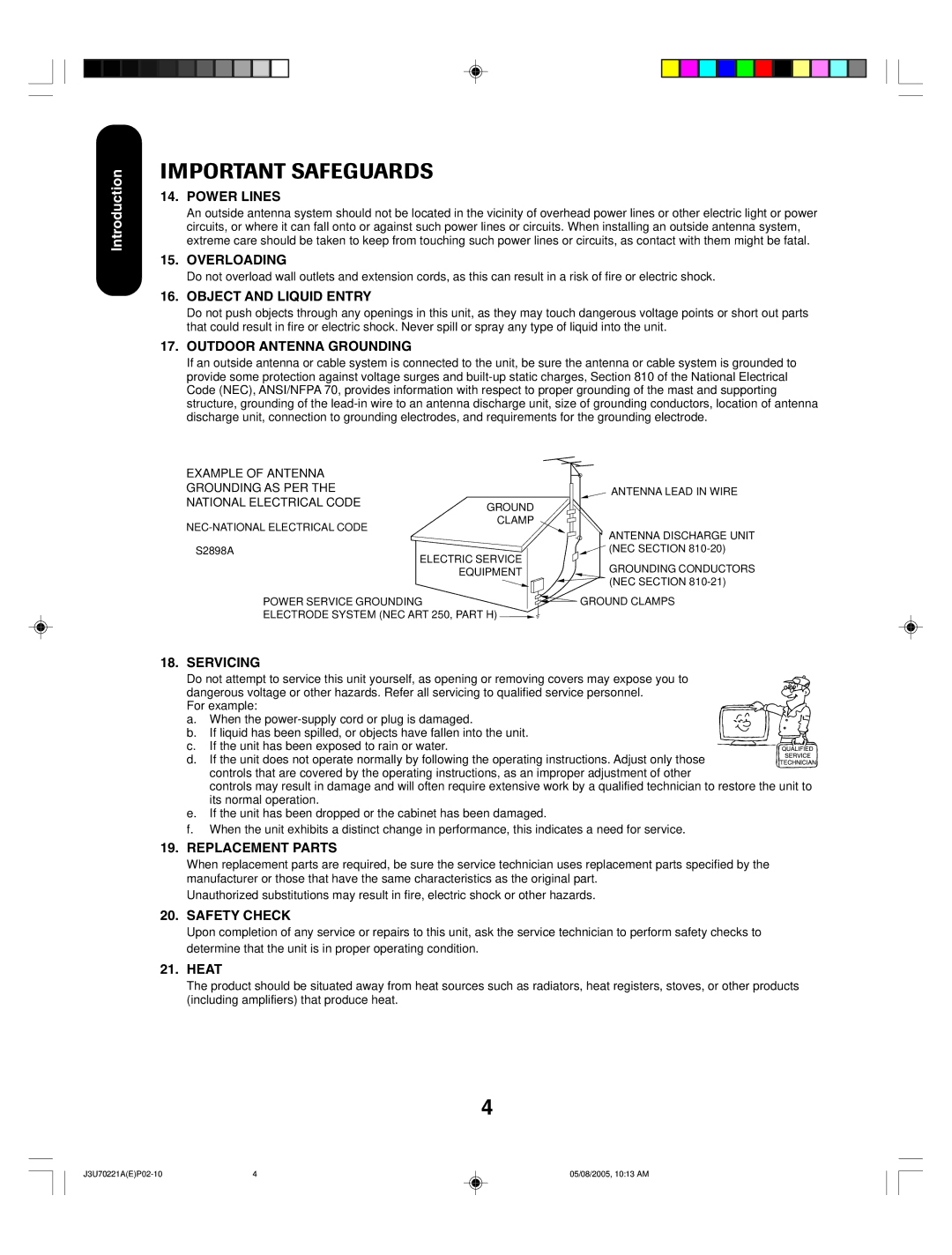 Toshiba AM40 appendix Power Lines, Heat 