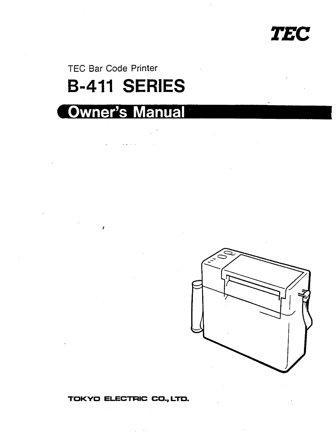 Toshiba B-411 SERIES manual 