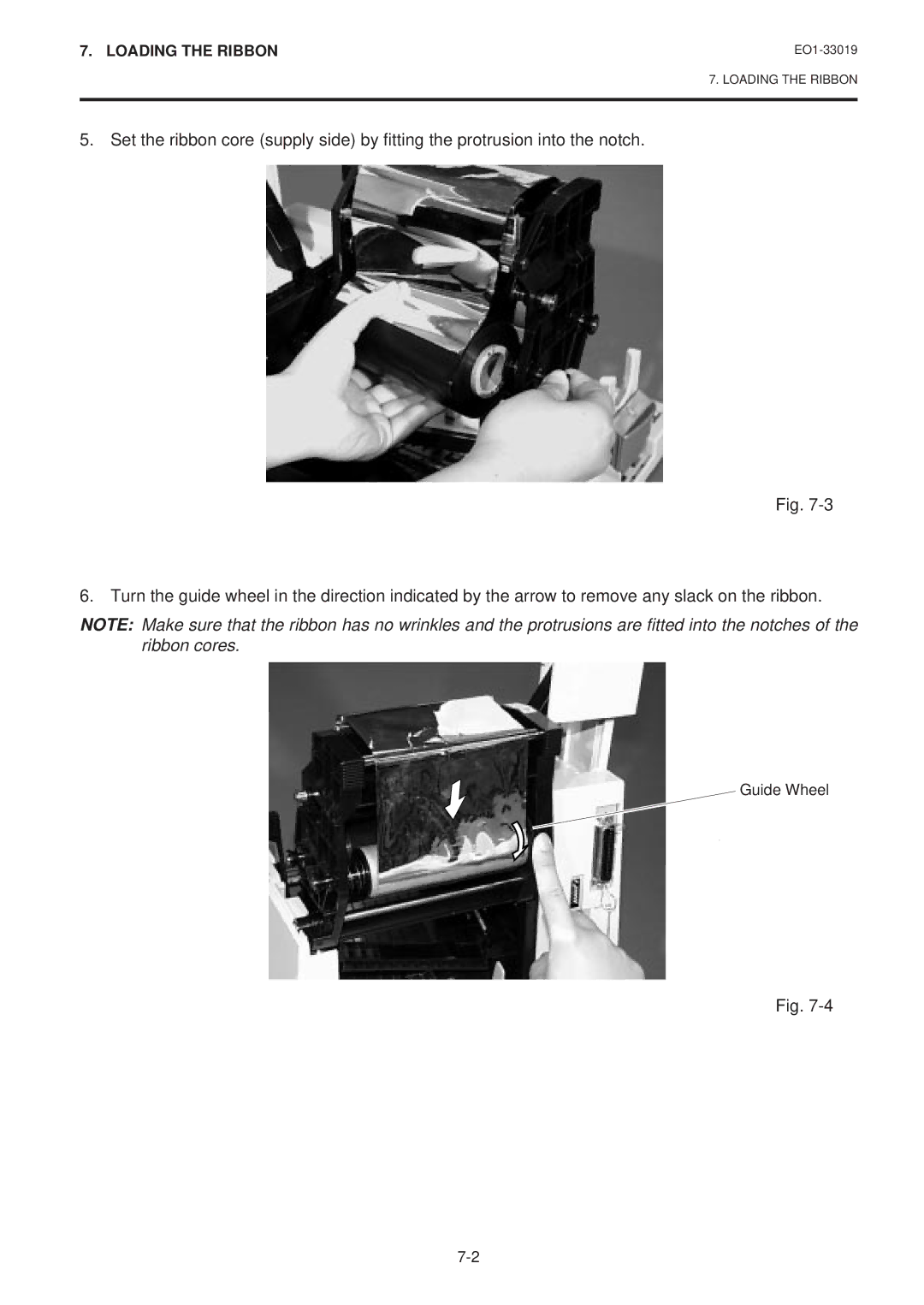 Toshiba B-450-HS-QQ owner manual Guide Wheel 