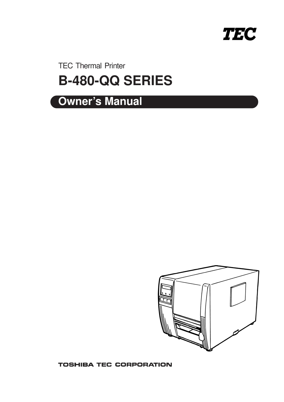 Toshiba B-480-QQ owner manual QQ Series 