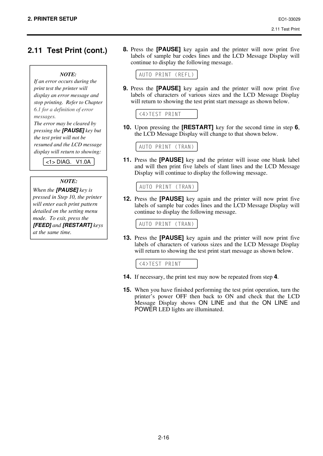 Toshiba B-850 owner manual At the same time 