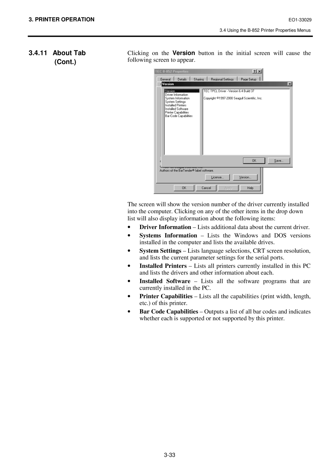 Toshiba B-850 owner manual About Tab 