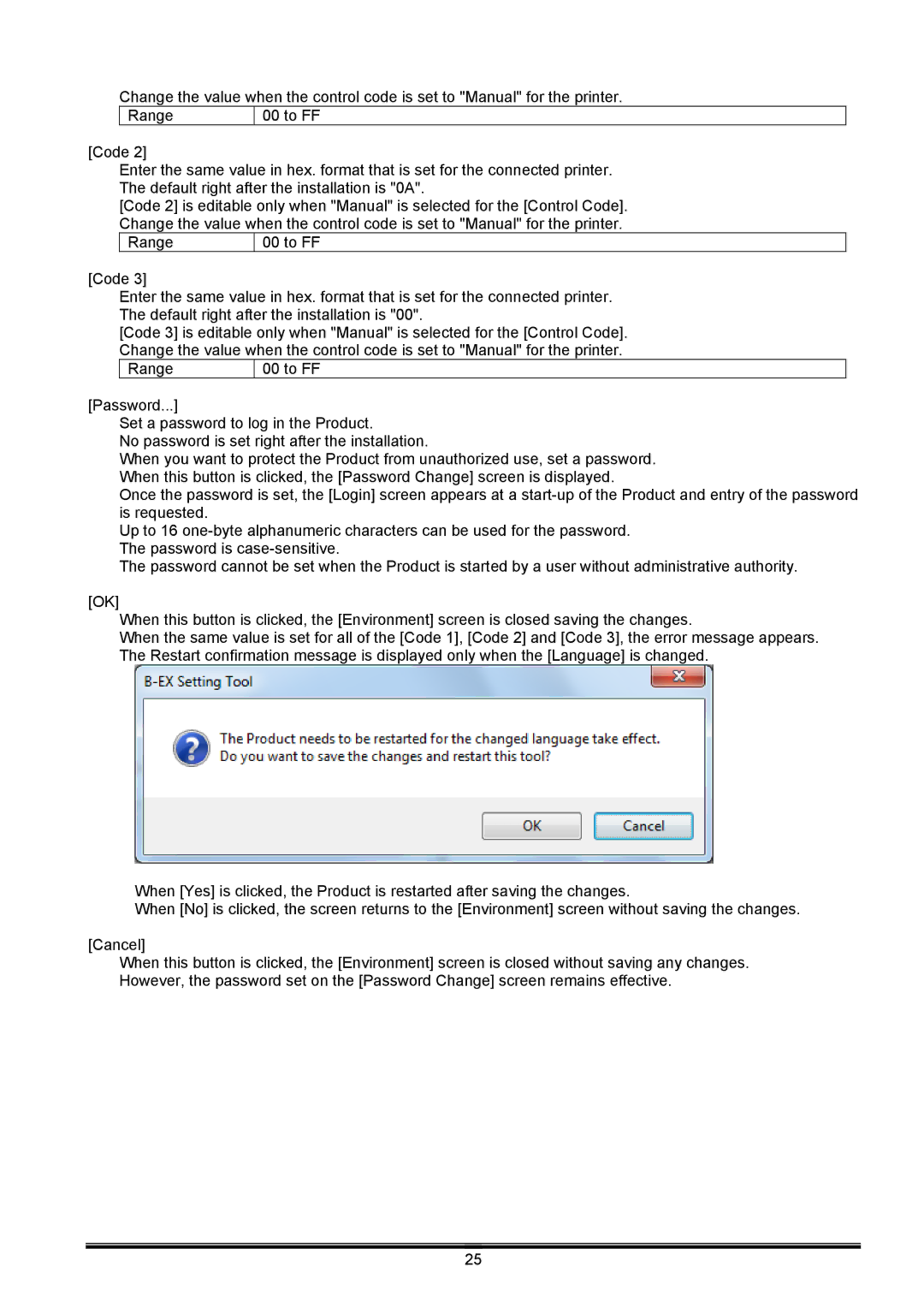 Toshiba B-EX operation manual 