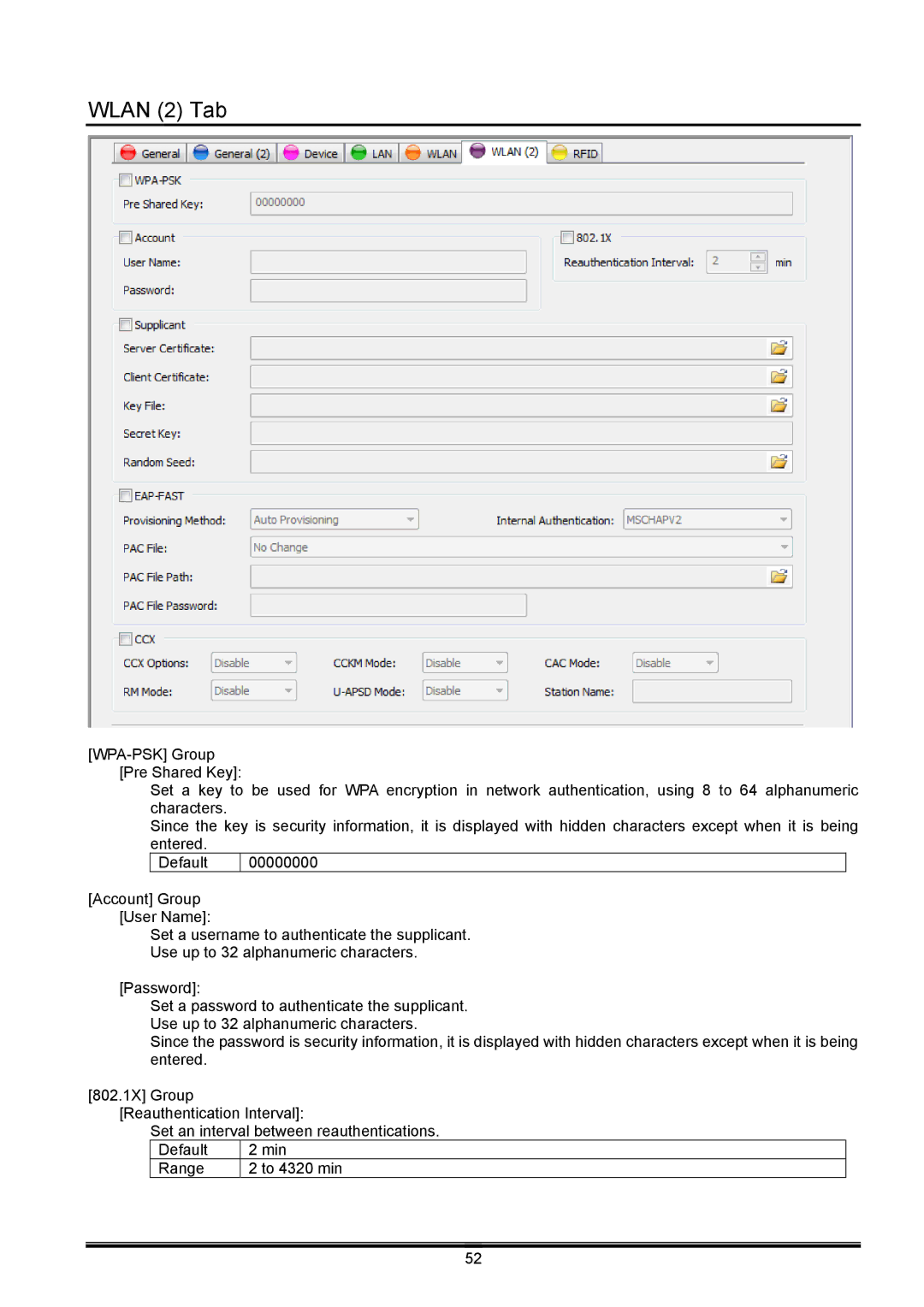 Toshiba B-EX operation manual Wlan 2 Tab 