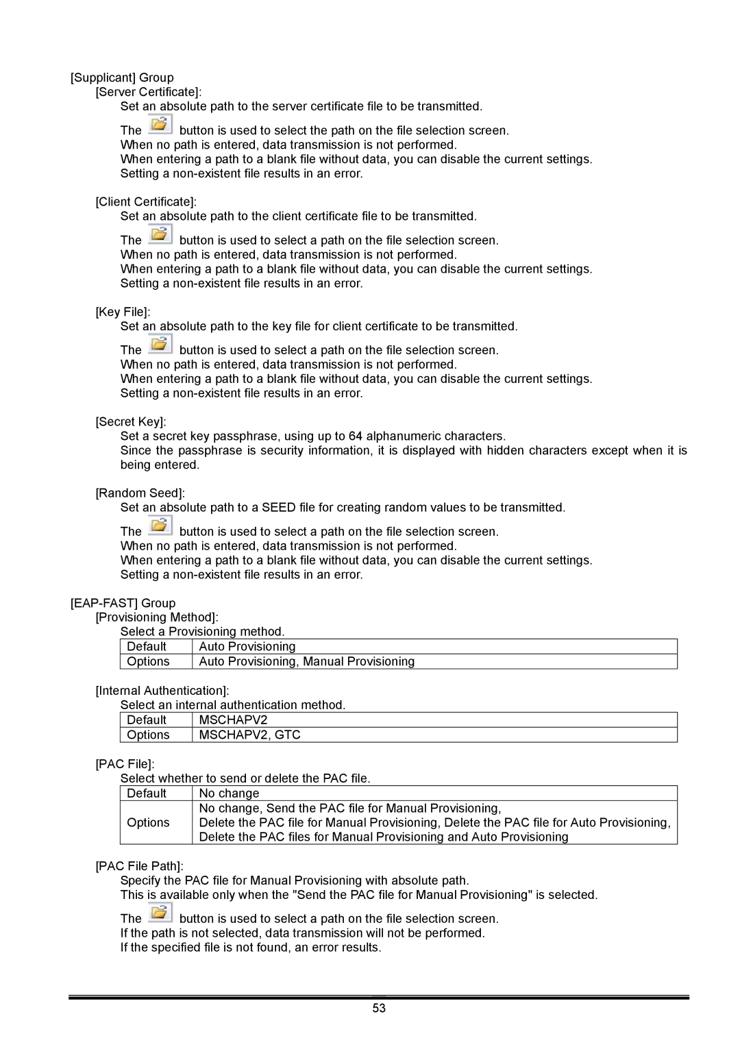 Toshiba B-EX operation manual MSCHAPV2, GTC 