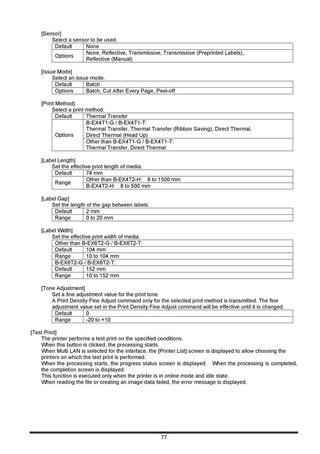 Toshiba B-EX operation manual 