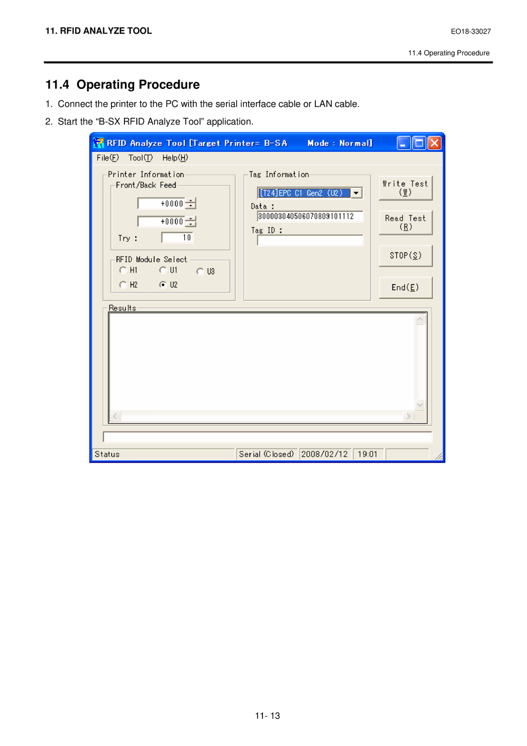 Toshiba B-EX4 manual Operating Procedure 