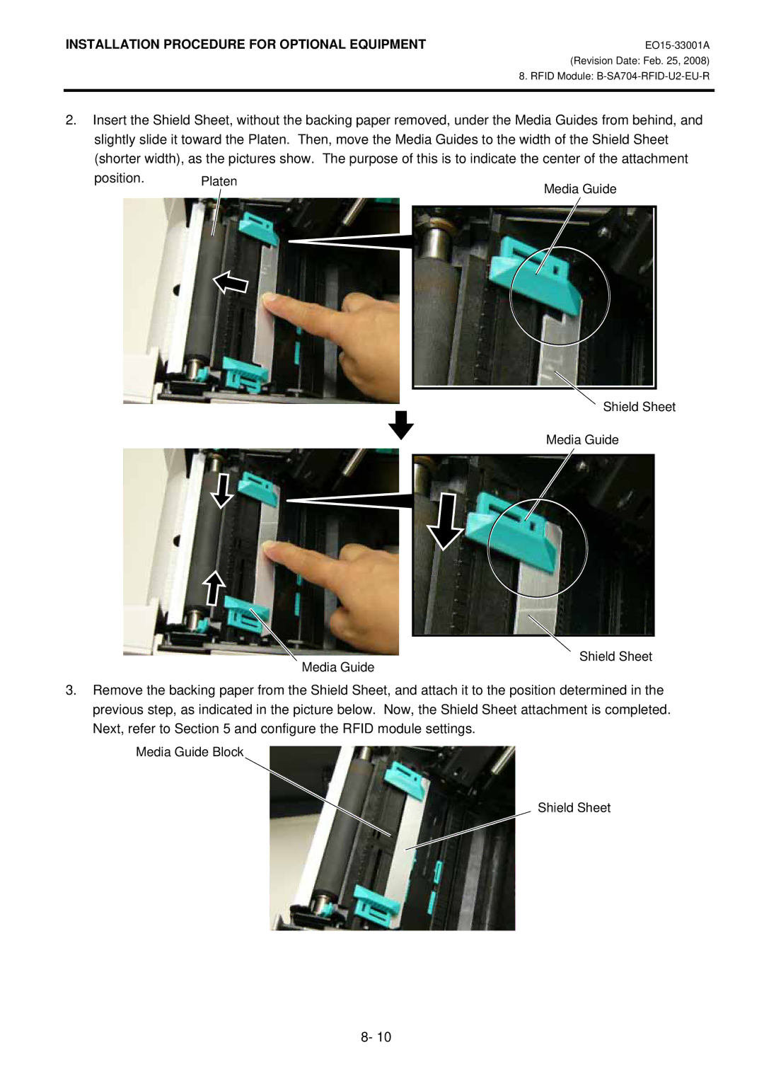 Toshiba B-SA4T installation manual Media Guide 