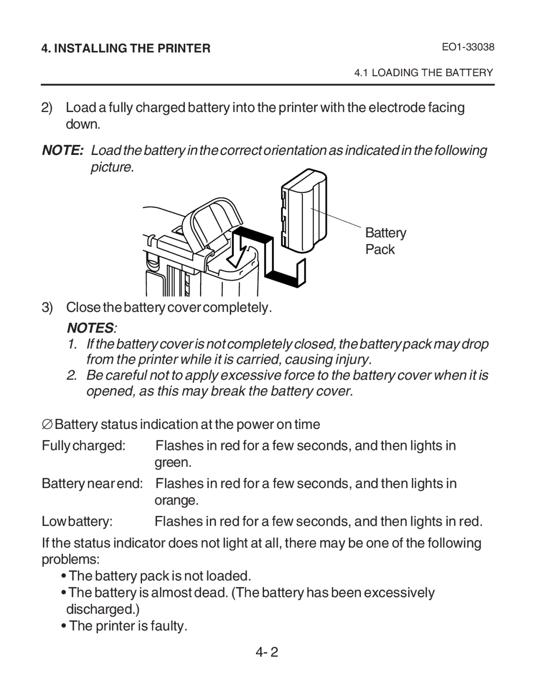 Toshiba B-SP2D owner manual Picture 