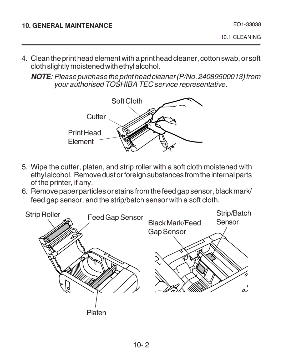 Toshiba B-SP2D owner manual Element 