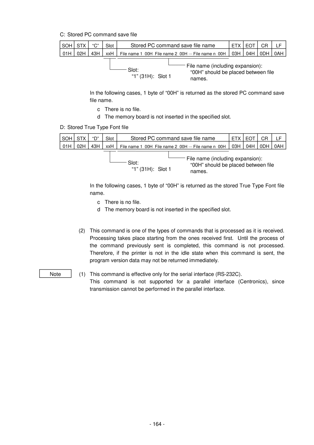 Toshiba B-SV4D-GS, GC10-QM manual Stored PC command save file name 