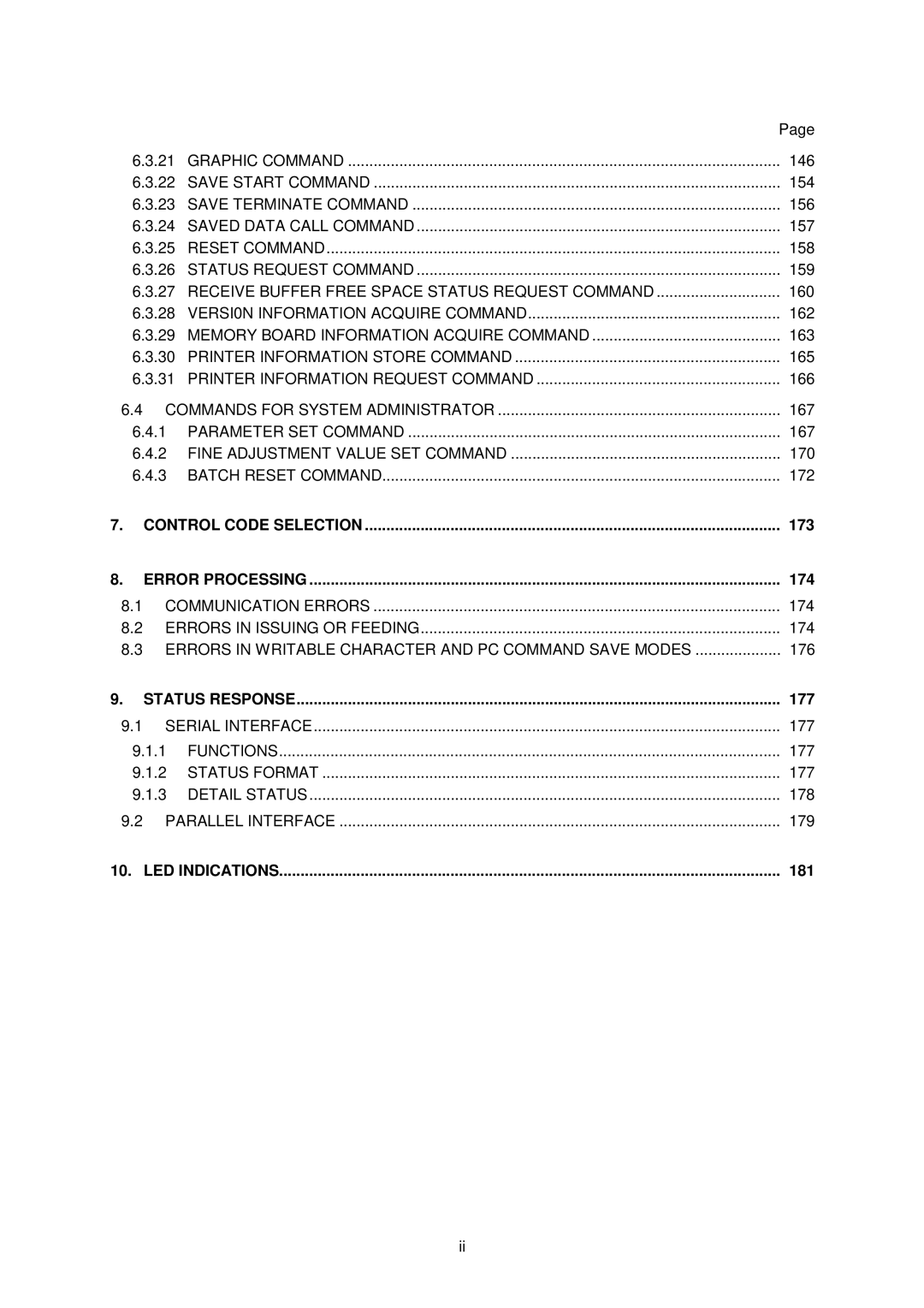 Toshiba GC10-QM, B-SV4D-GS manual Receive Buffer Free Space Status Request Command, Commands for System Administrator 