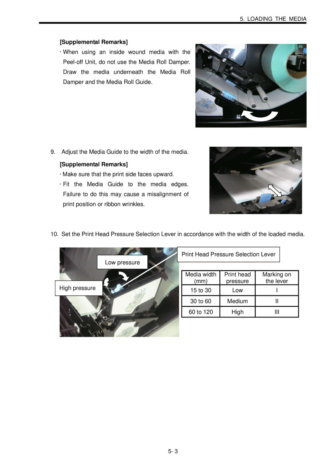 Toshiba B-SX600 manual Low 