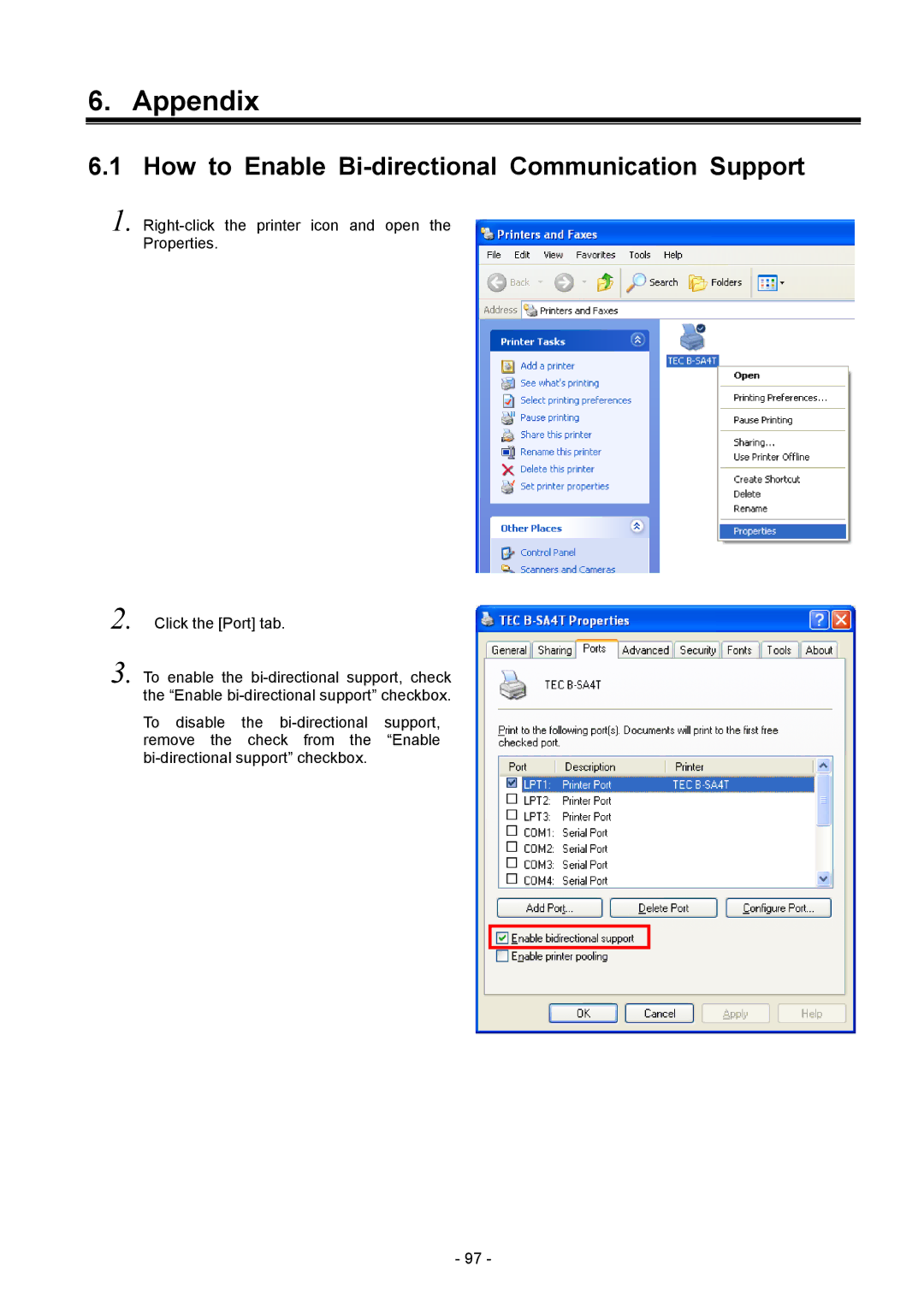 Toshiba BDRV-WBX8-Z31 Version 7.2.4 M-3 manual Appendix, How to Enable Bi-directional Communication Support 