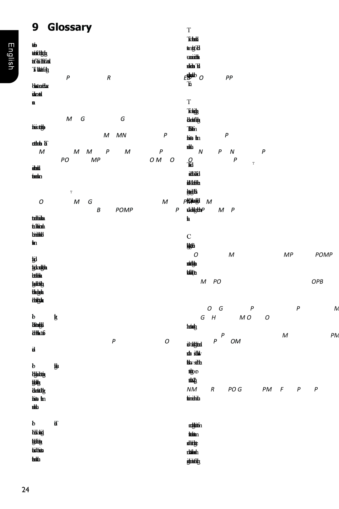 Toshiba BDX1100KC owner manual Glossary 