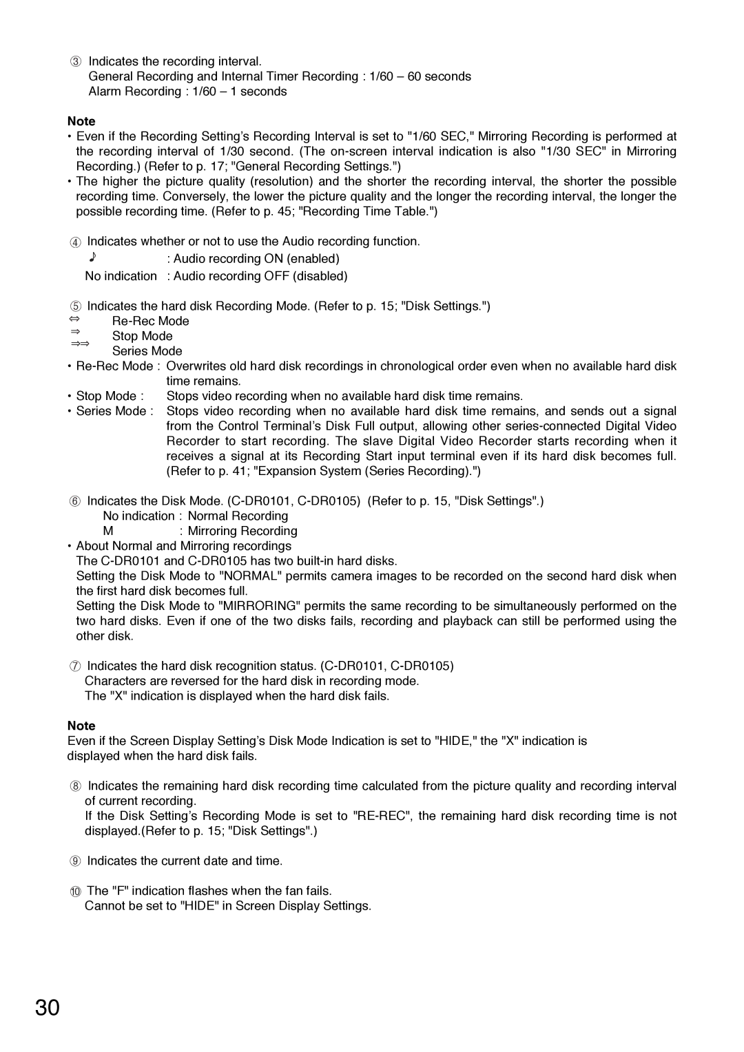 Toshiba C-DR0101 instruction manual 