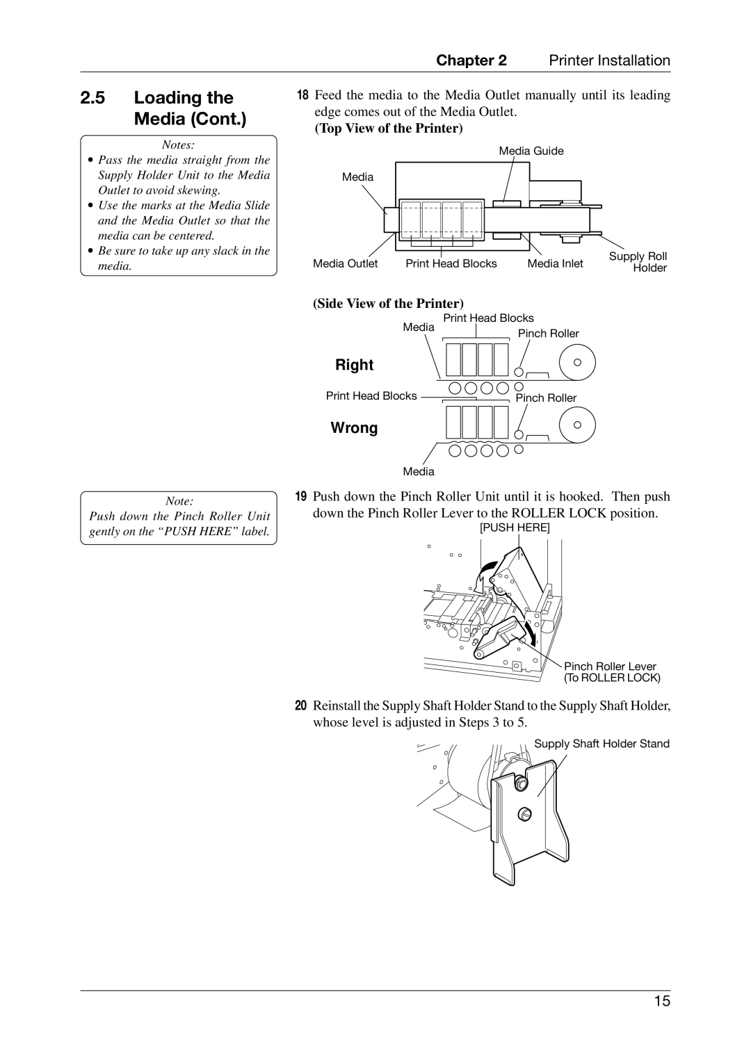 Toshiba CB-416-T3-QQ owner manual Top View of the Printer, Side View of the Printer 