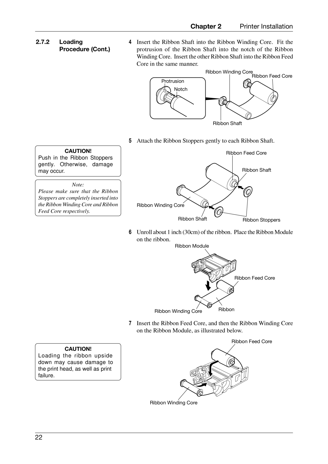 Toshiba CB-416-T3-QQ owner manual Loading, Procedure 