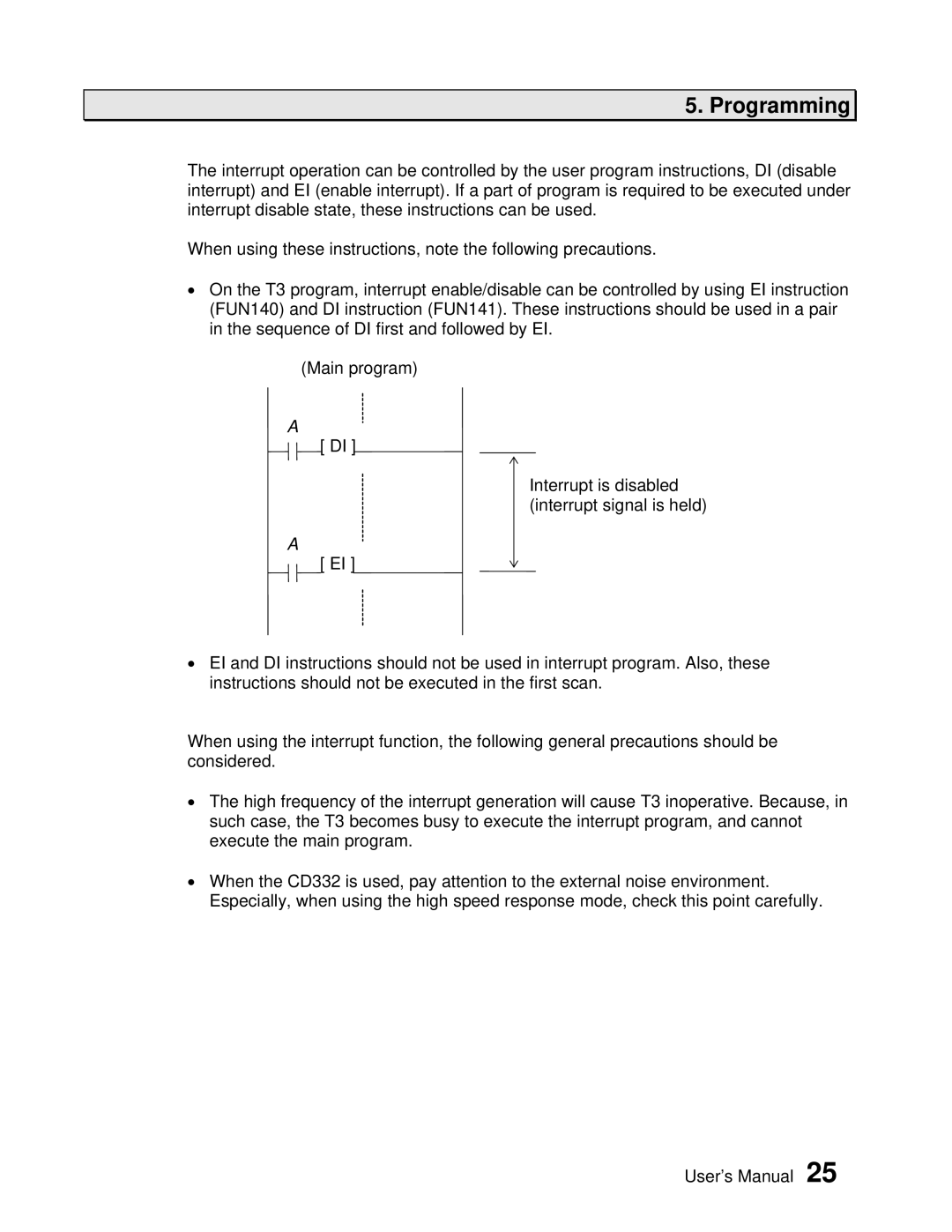 Toshiba CD332 user manual Programming 