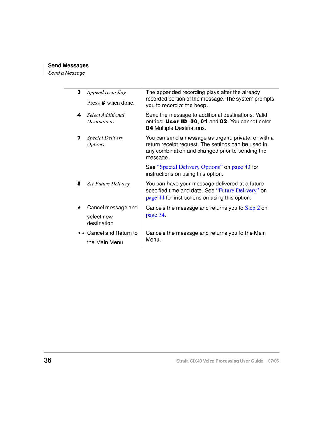 Toshiba CIX40 manual Append recording 