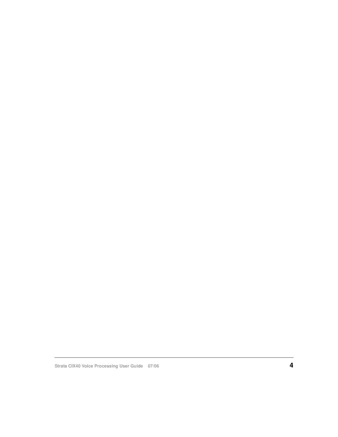 Toshiba manual Strata CIX40 Voice Processing User Guide 07/06 