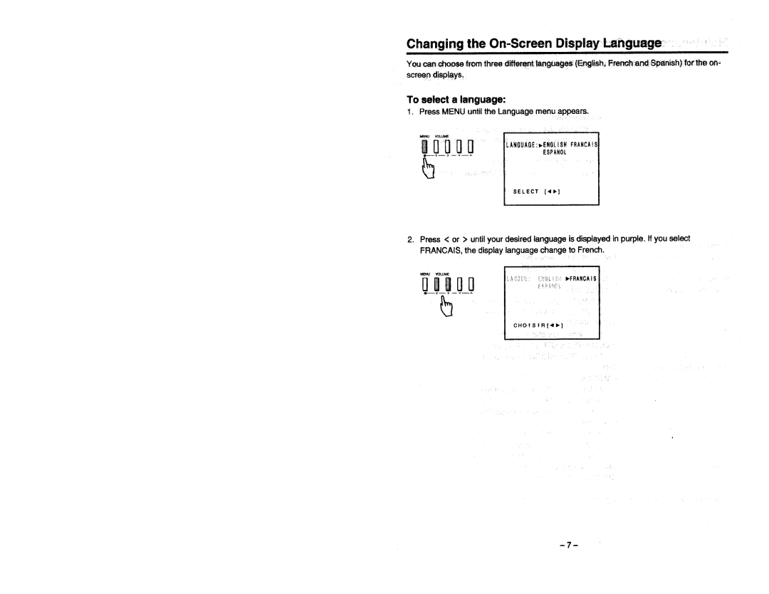 Toshiba CM1320A, CM1920A manual 