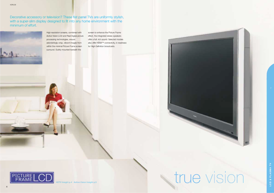 Toshiba CPBRO2005Eu brochure True vision 