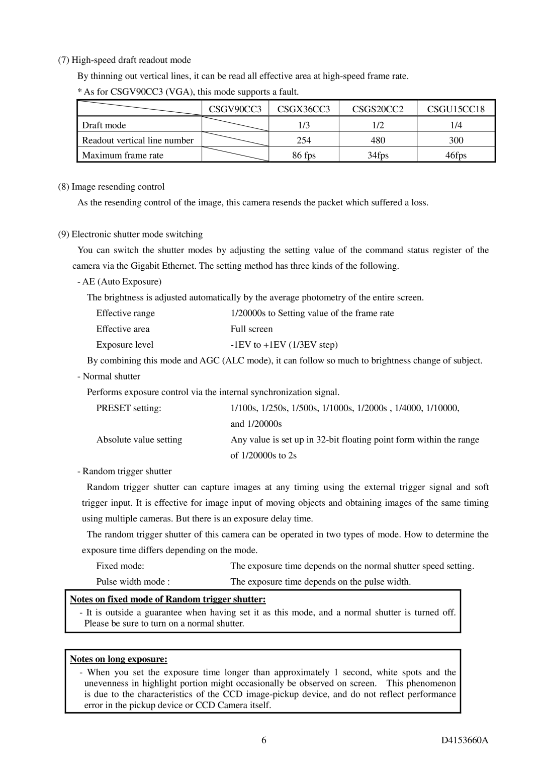 Toshiba CSGS20BC2, CSGX36BC3, CSGS15BC23, CSGV90BC3, CSGU15BC18 instruction manual 34fps 46fps 