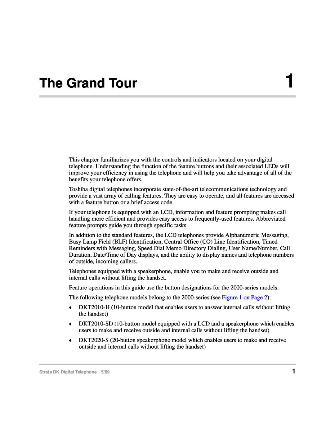 Toshiba CT manual The Grand Tour 