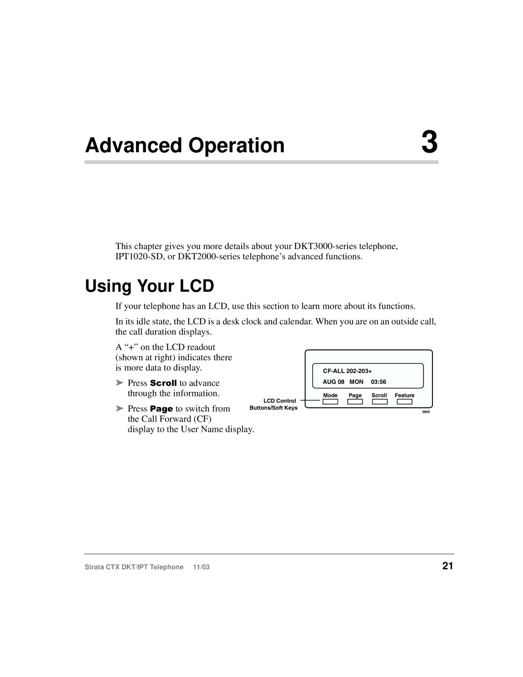 Toshiba CTX manual Advanced Operation, Using Your LCD 