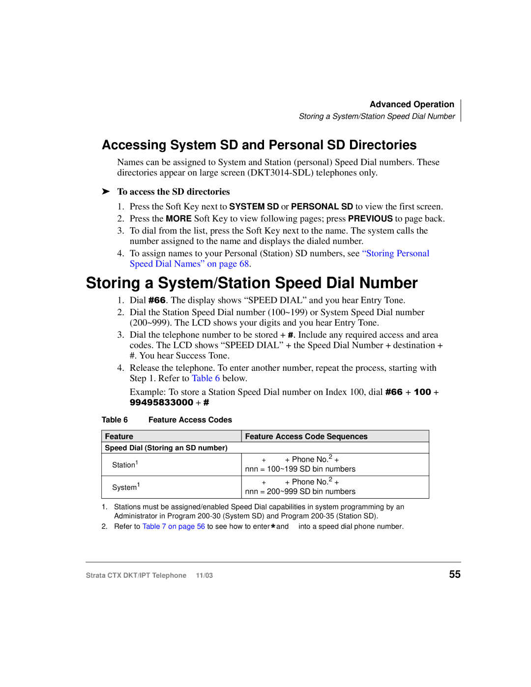 Toshiba CTX manual Accessing System SD and Personal SD Directories, To access the SD directories 