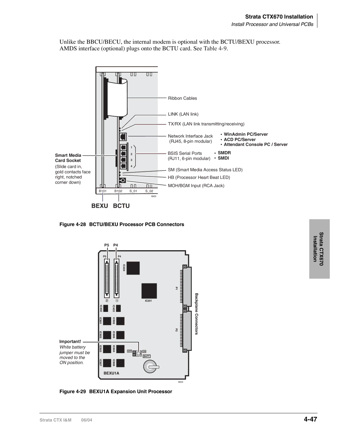 Toshiba CTX28 manual Bexu 