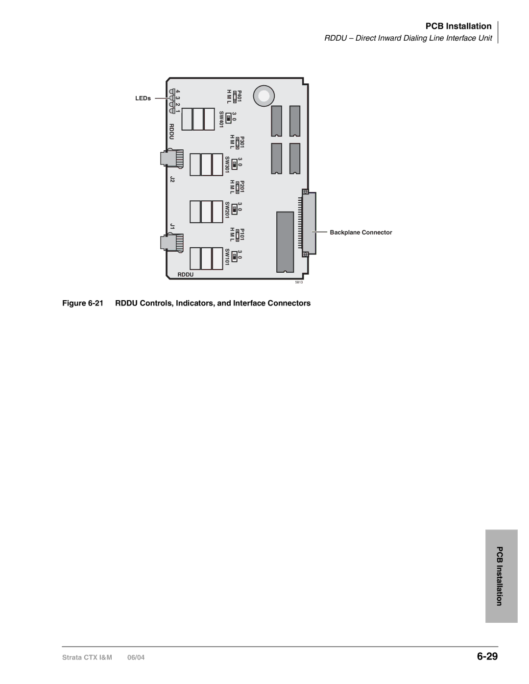 Toshiba CTX28 manual Rddu 