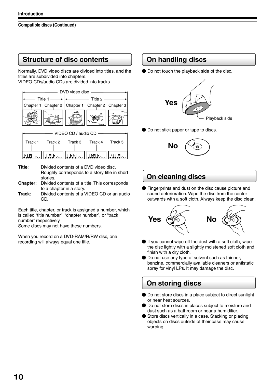 Toshiba D-R2SC, D-R2SU, D-KR2SU owner manual Yes No 