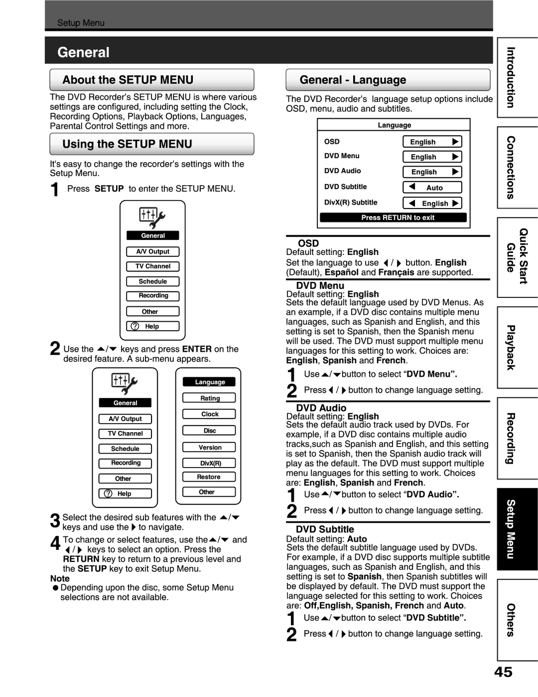 Toshiba D-R5SC, D-R5SU manual 