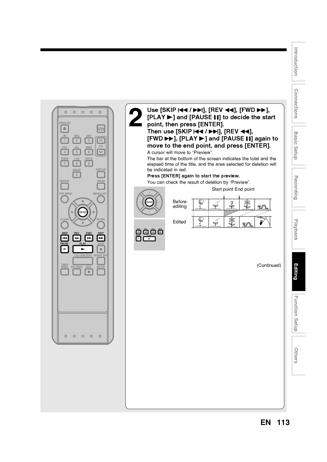 Toshiba D-RW2SU/D-RW2SC manual Then use SKIP H / G, REV E 