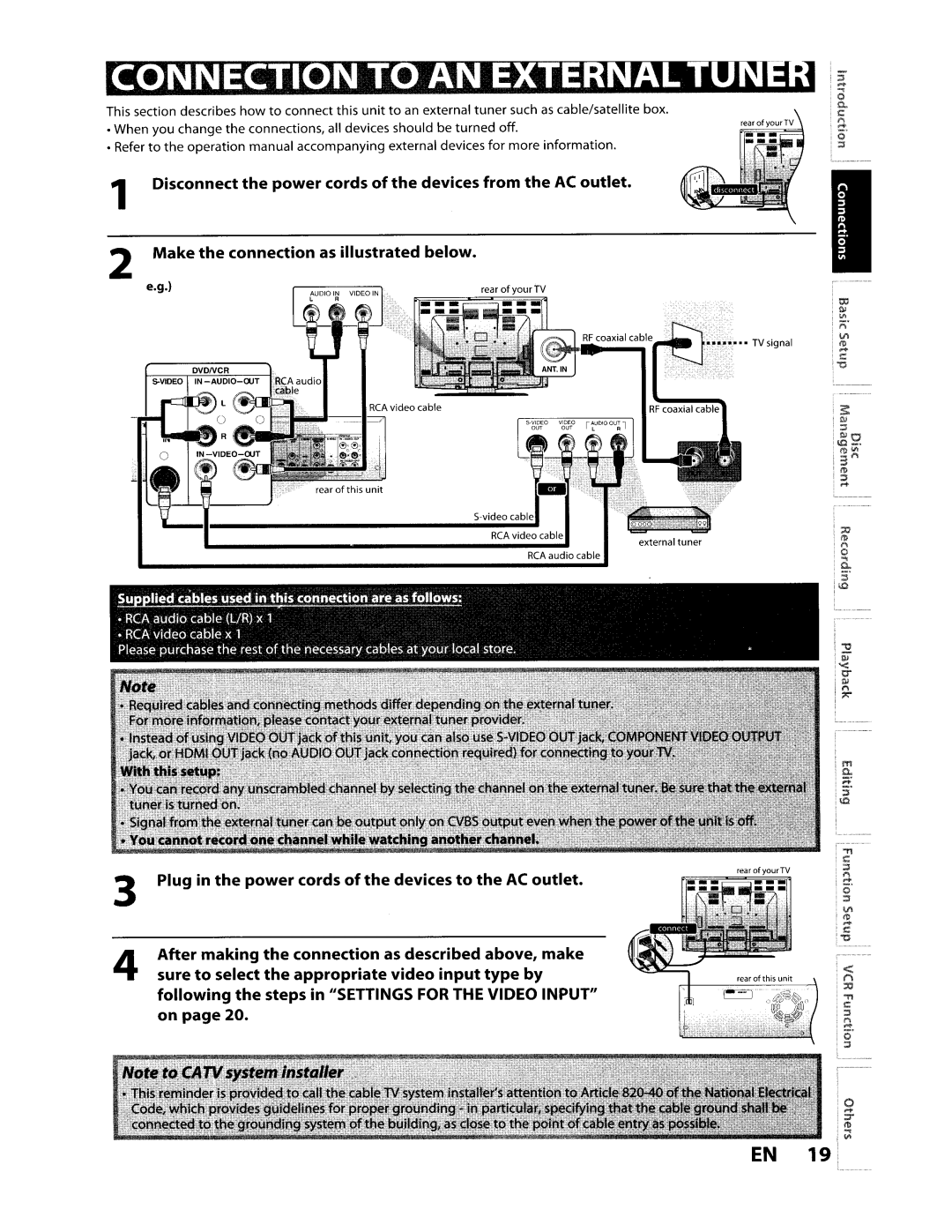 Toshiba D-VR610KU manual ~I~ 