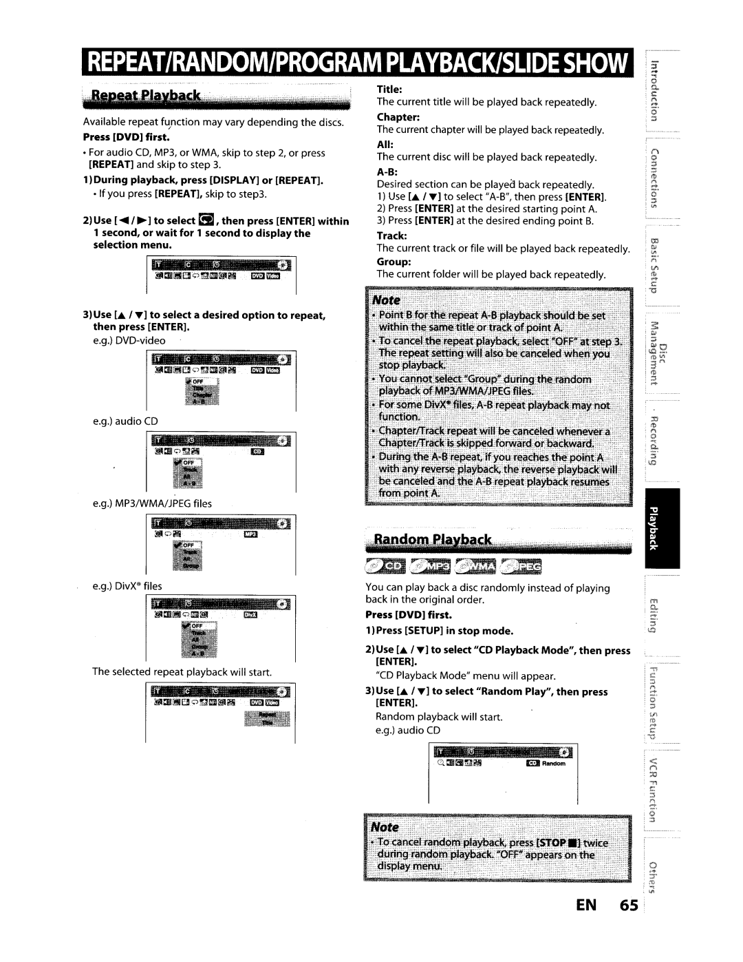 Toshiba D-VR610KU manual FQiiii iiiiiiiiiitm 