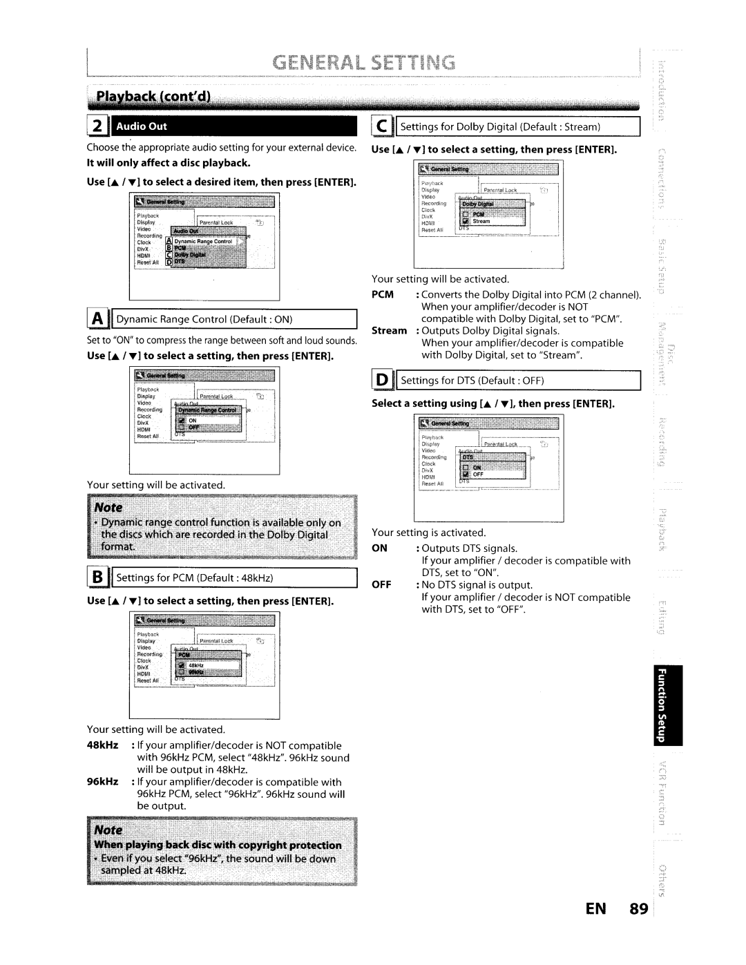 Toshiba D-VR610KU manual ~VDisplay -lJTSl---J.~-1I 