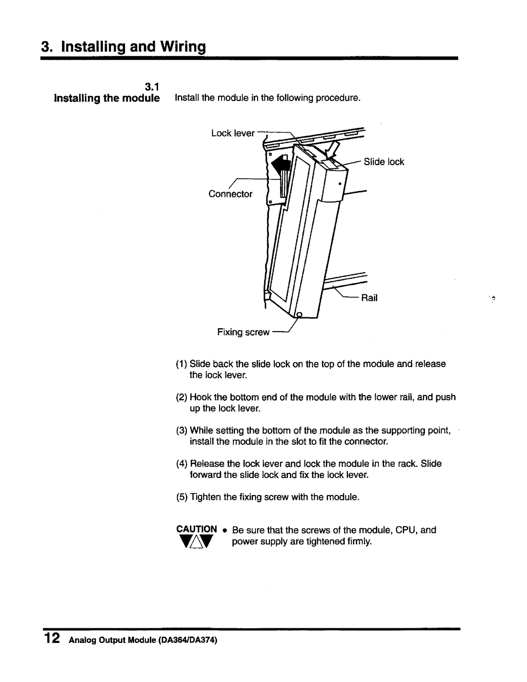 Toshiba DA364/DA374 user manual 