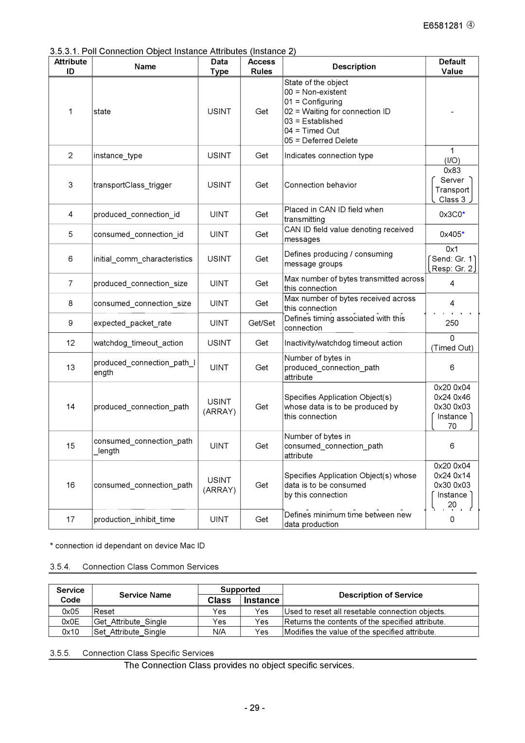 Toshiba DEV002Z-1 manual Usint Uint Array 