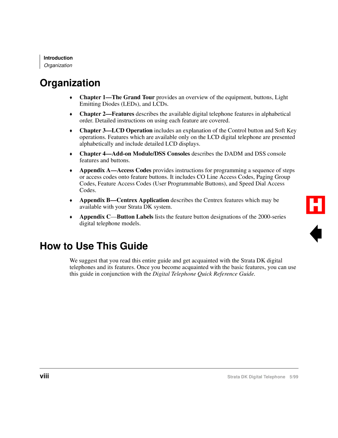 Toshiba Digital Telephone manual Organization, How to Use This Guide 